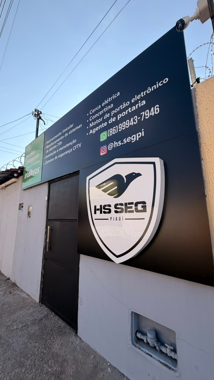 Fachada da HS SEG no Piauí